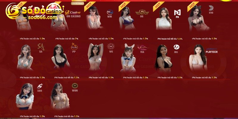 Casino Sodo66 trực tuyến – Sân chơi đẳng cấp 5 sao